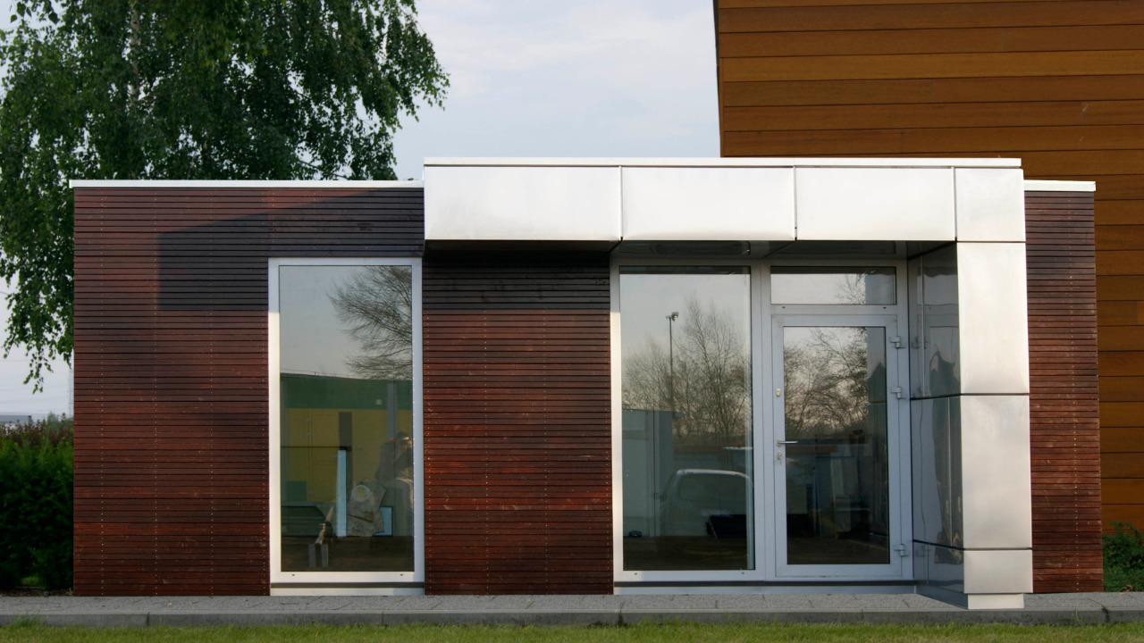 Servicepaviljong, notariebyrå 40 m² - vy 1