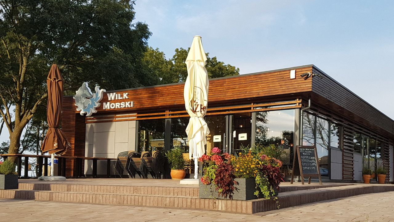 Modulrestaurang, Restaurang Wilk Morski 180 m² - vy 1