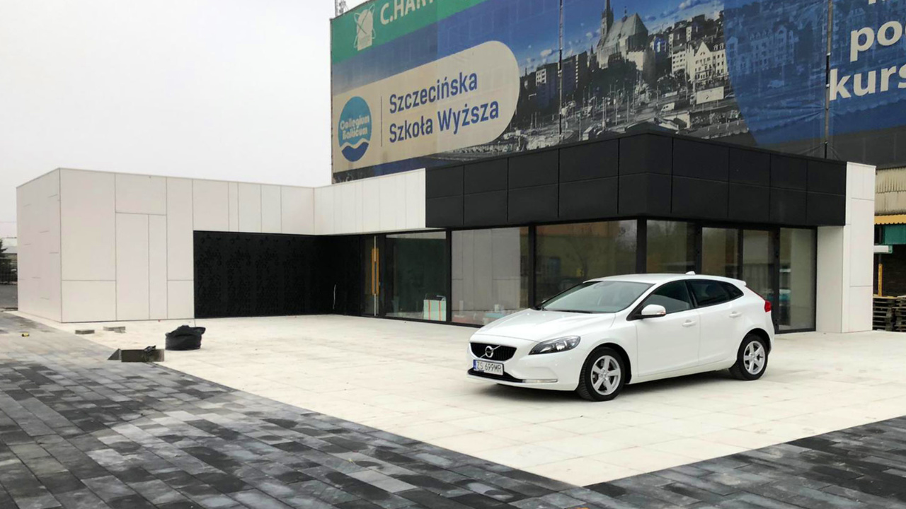 Handelspaviljong, Bilhall Auto Park Group 231 m² - vy 1