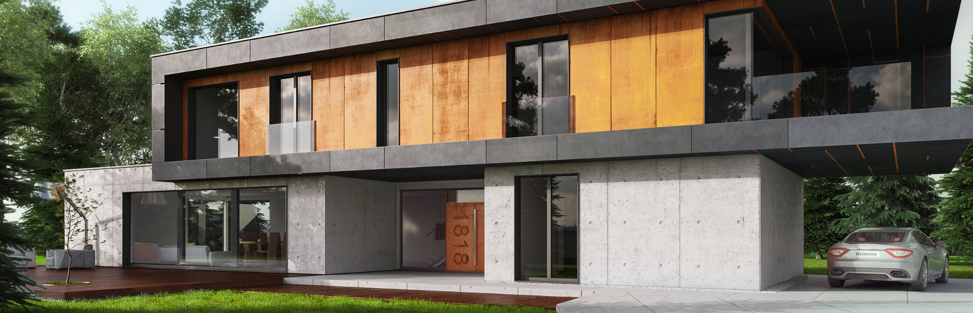 Modulhus - Box house 240m2