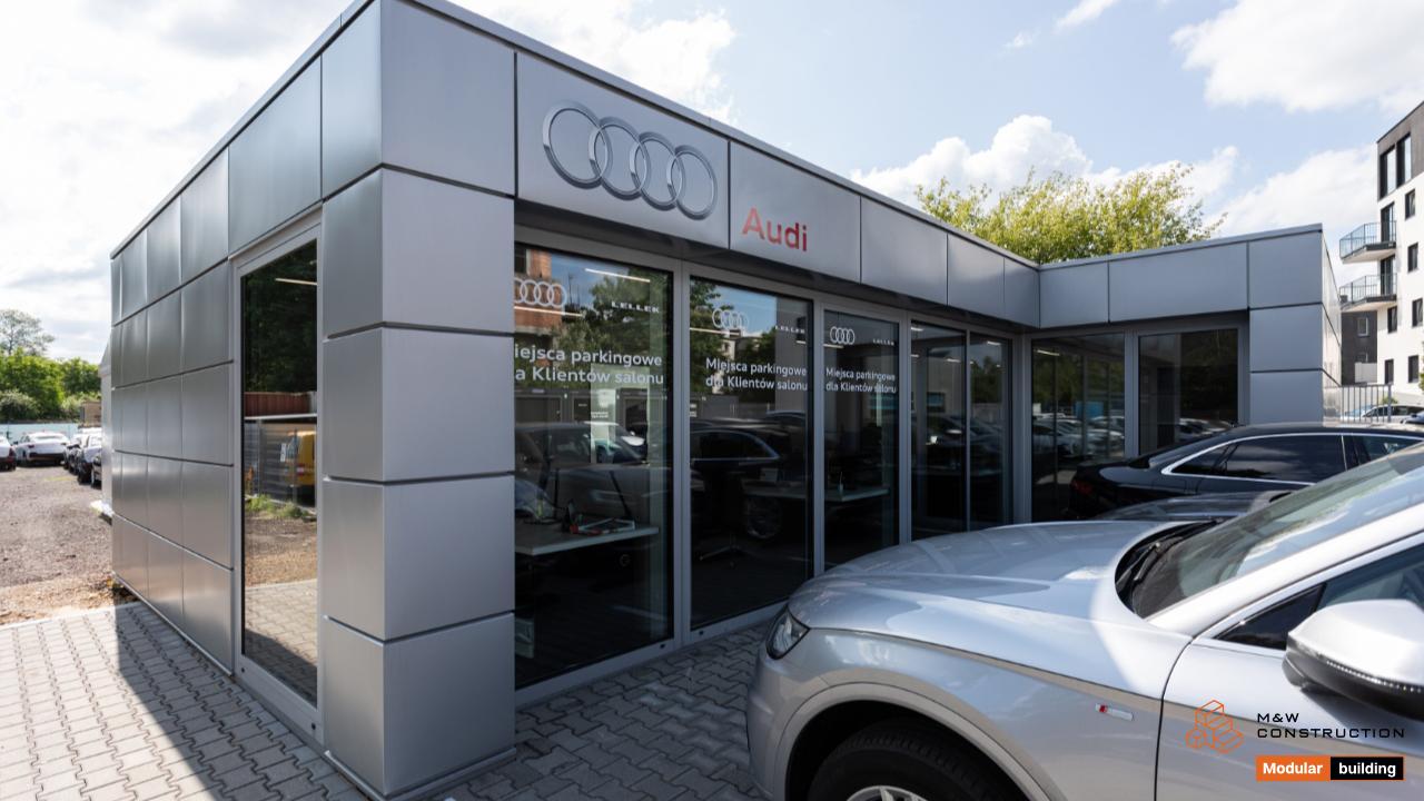 Handelspaviljong för fordonsindustrin - Audi