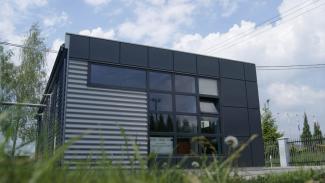 Kontorspaviljong, tryckeriets kontor Jatne 66 m² - vy 3