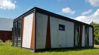 Handelspaviljong, Yamaha MC-hall 50 m² - vy 2
