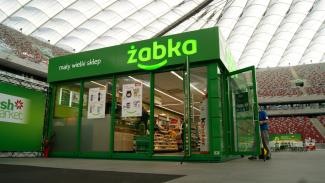 Handelspaviljong, Żabka-butik 90 m² - vy 3