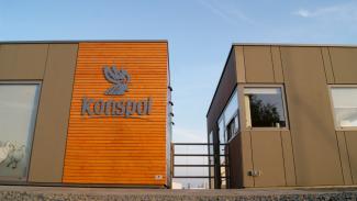 Kontorspaviljong, Konspol 66 m² - vy 1