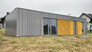 Handelspaviljong Musikaffär Gamon Brass 90 m² - vy 2