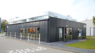 Modulrestaurang, Personalrestaurang 221,6 m² - vy 3