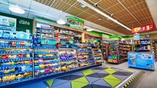 Handelspaviljong, Żabka – grön av naturen 72 m² - vy 3