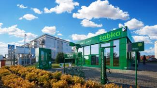 Handelspaviljong, Żabka – grön av naturen 72 m² - vy 4