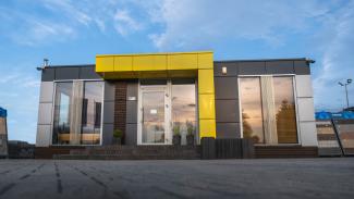 Handelspaviljong, Bruk-Art märkesbutik 60 m² - vy 2