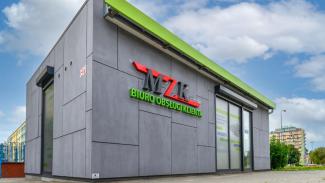 Servicepaviljong, informationspunkt MZK Piła 45 m² - vy 3