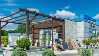Handelspaviljong, Bruk-Bet märkesbutik, Lesznowola 45 m² - vy 1