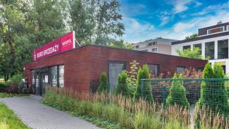 Kontorspaviljong försäljningskontor för lägenheter Riviera Park 180 m² - vy 8