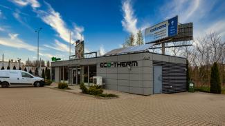 Handelspaviljong, Märkesbutik Viessmann 108 m² - vy 2