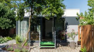 Modulrestaurang, utbyggnad av restaurang CN CROP 93 m² - vy 4