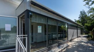 Modulrestaurang, utbyggnad av restaurang CN CROP 93 m² - vy 3