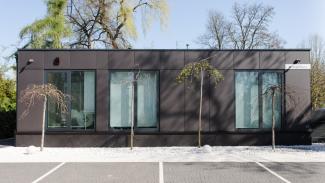 Servicepaviljong, Dłucik tandläkarmottagning 200 m² - vy 4
