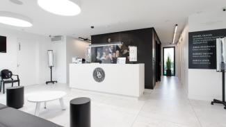 Servicepaviljong, Dłucik tandläkarmottagning 200 m² - vy 2