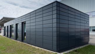 Servicepaviljong, Raben kontor 200 m² - vy 1