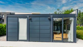 Industripaviljong, SGI försäljningskontor 75 m² - vy 6