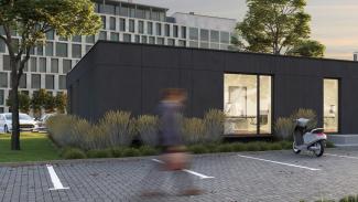 Kontorspaviljong 306 m² - visualisering 4