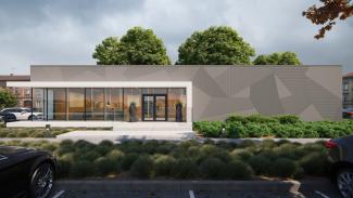 Linea 1-paviljong - visualisering - 1