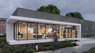 Linea 1-paviljong - visualisering - 7
