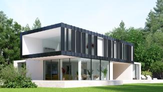 ZEZ PRO Box House 241 m² - visualisering - 2