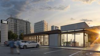 Linea 2-paviljong, 252 m² - visualisering - 5