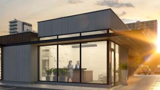 Linea 2-paviljong, 252 m² - visualisering - 6