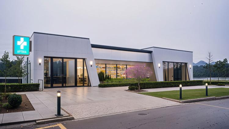Modulärt apotek 126 m2